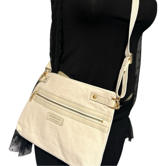 Burberry Sac à bandoulière Beige - Picture 2 of 6